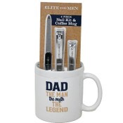 Wholesale - 3pc GROOMING SET W/MUG C/P 20, UPC: 769898052736